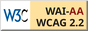 W3C WAI-AA WCAG 2.2 W3C WAI-AA WCAG 2.2